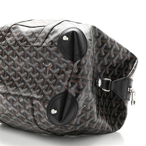 goyard boeing 30|GOYARD Goyardine Boeing 30 Black 661757 .